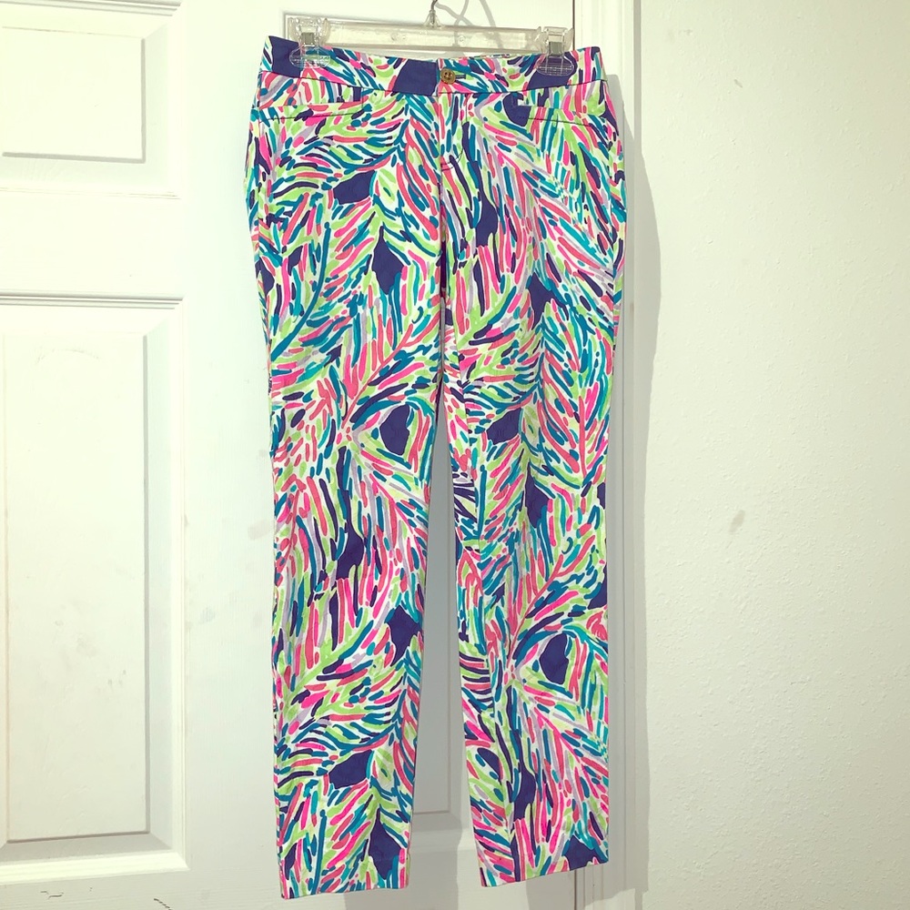 Lilly Pulitzer Kelly Skinny Ankle Pants- Size 0